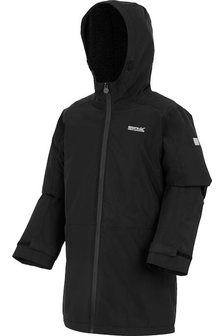 Veste imperméable farbank  farbank ii Denim sombre+Noir 8 - vertbaudet enfant 