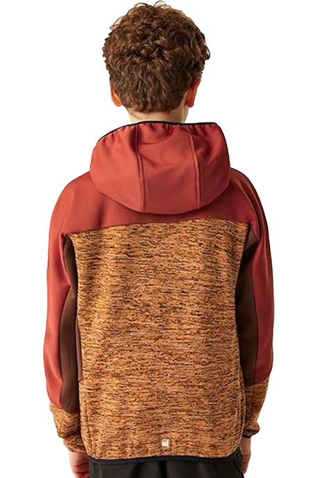 Veste  dissolver  ix Orange sombre / ocre rouge+Rouge ciel / rouge clair 3 - vertbaudet enfant 