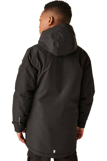 Veste imperméable farbank  farbank ii Denim sombre+Noir 9 - vertbaudet enfant 