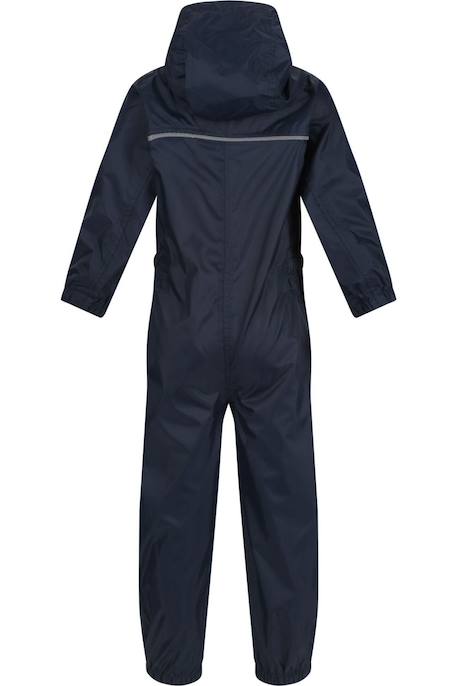 Combinaison imperméable bébé  puddle iv Bleu marine+Rose 3 - vertbaudet enfant 