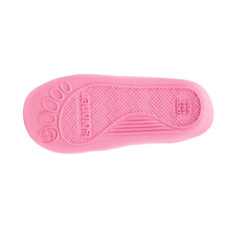 Chaussons bottillons velours maintien renforcé, fermeture zip, simple à enfiler Rose 4 - vertbaudet enfant 