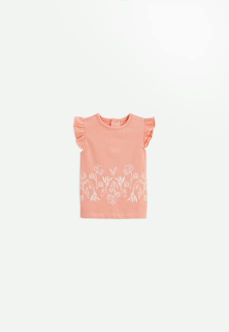 Fille-T-shirt enfant manches courtes santa giulia