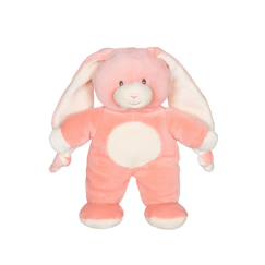 Jouet-Doudou lapin doux avec longues oreilles - 28 cm