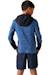 Veste à capuche dissolver  x Bleu olympien / bleu marine+Bordeaux / lilas+Jaune orangé vif / gris orageux+Pêche foncé / vanille clair 4 - vertbaudet enfant 