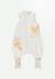 Turbulette tog 0,5 en gaze de coton avec pieds retroussables auguste Ecru 1 - vertbaudet enfant 