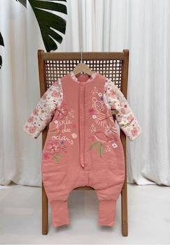 Linge de maison et décoration-Linge de lit bébé-Gigoteuse-Turbulette tog 2 en gaze de coton avec pieds retroussables et manches amovibles santa giulia