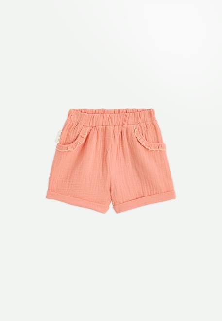 Bébé-Short-Short enfant en gaze de coton santa giulia