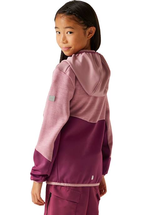 Veste à capuche dissolver  x Bleu olympien / bleu marine+Bordeaux / lilas+Jaune orangé vif / gris orageux+Pêche foncé / vanille clair 9 - vertbaudet enfant 