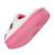 Chaussons mules sherpa fraise, semelle bloup xtra confort, amorti souple Ivoire 5 - vertbaudet enfant 