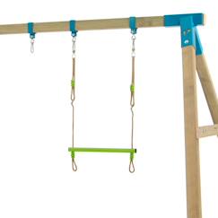 Jouet-Jeux de plein air-Balançoire trapèze pour portique  métal