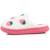Chaussons mules sherpa fraise, semelle bloup xtra confort, amorti souple Ivoire 3 - vertbaudet enfant 