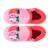 Chaussons bottillons velours maintien renforcé, fermeture zip, simple à enfiler Rose 2 - vertbaudet enfant 