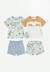 Lot de 2 pyjama short enfant 2 pièces baroudeur Bleu 1 - vertbaudet enfant 