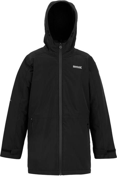 Veste imperméable farbank  farbank ii Denim sombre+Noir 6 - vertbaudet enfant 
