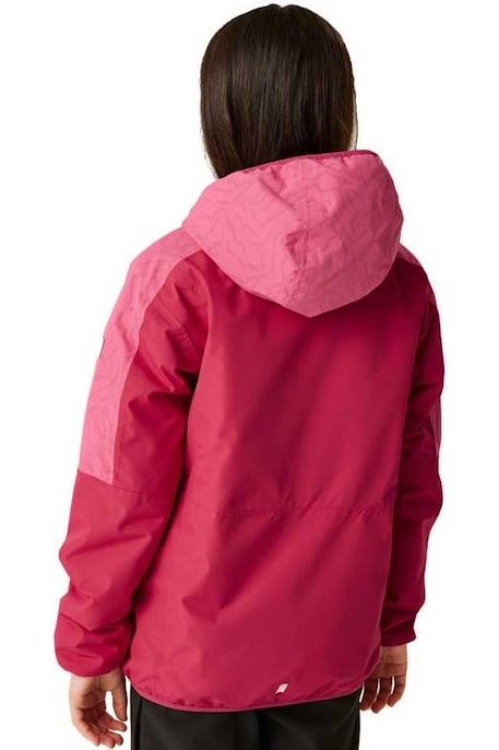 Veste imperméable volcanics viii Rose foncé / rose vif 3 - vertbaudet enfant 