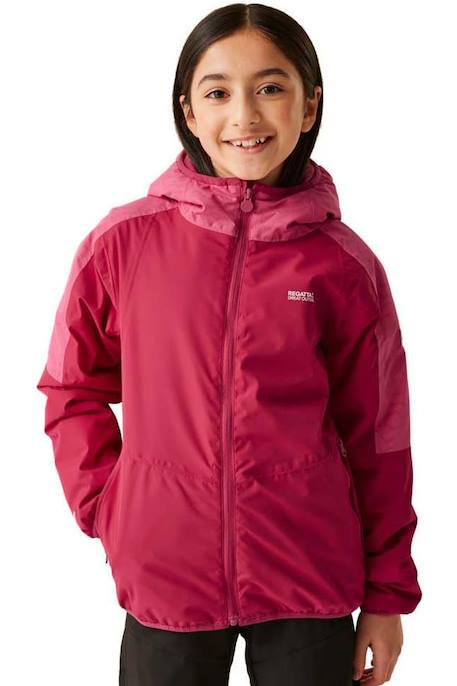 Veste imperméable volcanics viii Rose foncé / rose vif 4 - vertbaudet enfant 