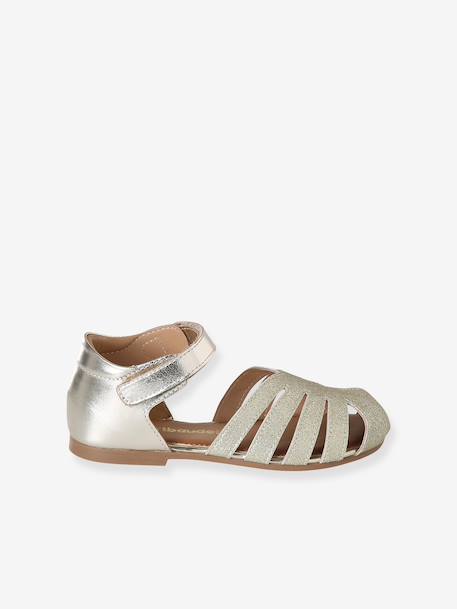 Ballerine fille strap or 2 - vertbaudet enfant 
