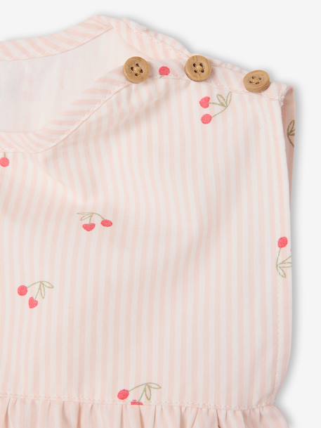 Ensemble 3 pièces short t-shirt bandeau écru 8 - vertbaudet enfant 