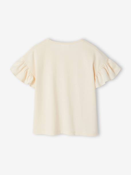 T-shirt manches courtes Bambi Disney écru 2 - vertbaudet enfant 