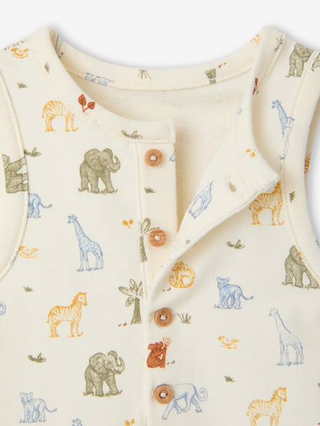 Ensemble combi bandana bébé écru 7 - vertbaudet enfant 