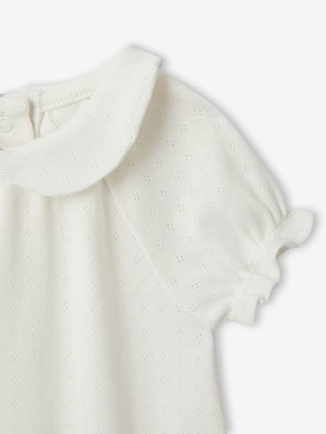 Coffret ensemble bébé fille 3 pièces écru 9 - vertbaudet enfant 