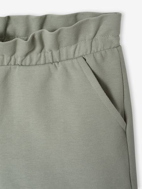 Lot de 2 shorts fille molleton léger mandarine+marine+vert d'eau 19 - vertbaudet enfant 