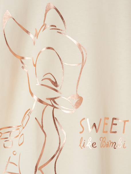 T-shirt manches courtes Bambi Disney écru 3 - vertbaudet enfant 