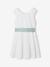 Robe de cérémonie motifs fleurs fille blanc+blanc imprimé+bleu clair+rose imprimé+rose pâle 3 - vertbaudet enfant 