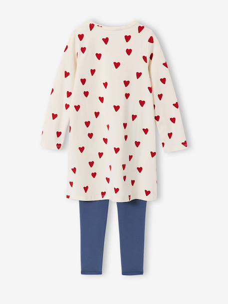 Lot de 2 pyjamas chemises de nuit legging bleu 7 - vertbaudet enfant 