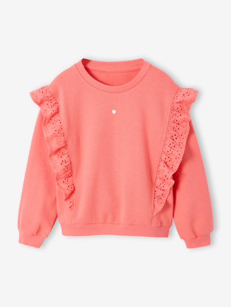 Fille-Sweat volant fantaisie 