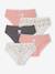 Lot de 5 culottes fille Hello Kitty coton blush 1 - vertbaudet enfant 