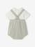 Ensemble 2 pièces barboteuse body bébé vert sauge 4 - vertbaudet enfant 