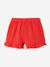 Jupe short fille gaze coton bleu électrique+rouge 7 - vertbaudet enfant 