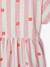 Robe fille jersey confortable rayé bleu+rayé rose 6 - vertbaudet enfant 