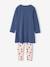 Lot de 2 pyjamas chemises de nuit legging bleu 6 - vertbaudet enfant 