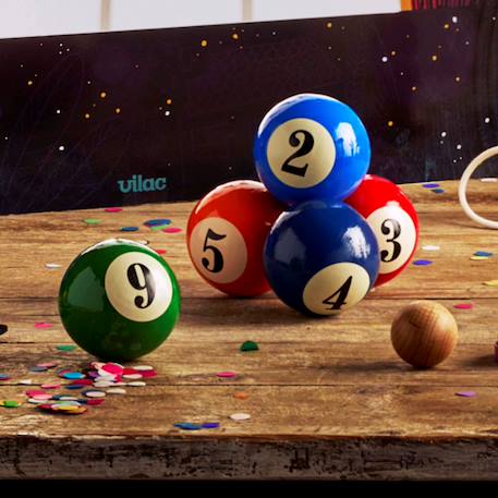 Jeu de pétanque boules de billard Beige 5 - vertbaudet enfant 
