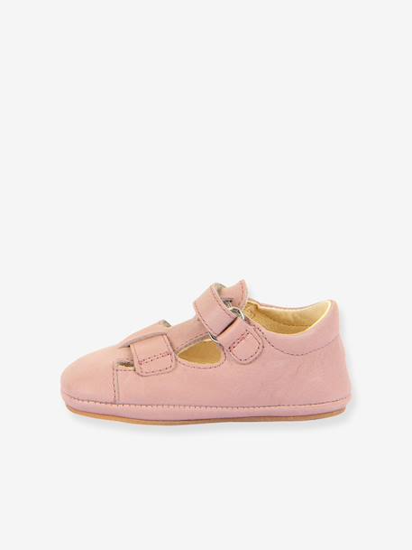 Sandales barefoot fille bébé Froddo bleu foncé+rose clair 8 - vertbaudet enfant 