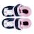 Chaussons bottillons microvelours maintien renforcé, fermeture scratch, simple à enfiler Marine 2 - vertbaudet enfant 