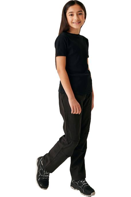 Pantalon de randonnée Noir 4 - vertbaudet enfant 