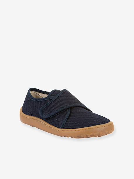 Chaussons barefoot enfant Froddo bleu foncé+bleu jean+rose clair 1 - vertbaudet enfant 