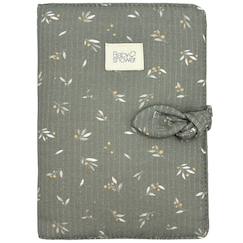 Puériculture-Sac à langer-Protège carnet de santé knot misty woods