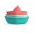 Bateaux de bain en silicone Bleu 1 - vertbaudet enfant 