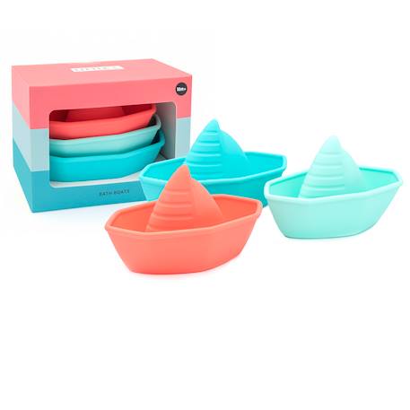 Bateaux de bain en silicone Bleu 4 - vertbaudet enfant 