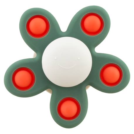 Spinner sensoriel fleur pétaloune pop Blanc+Vert 6 - vertbaudet enfant 