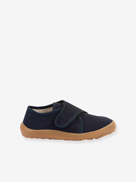 Chaussons barefoot enfant Froddo bleu foncé+bleu jean+rose clair 2 - vertbaudet enfant 