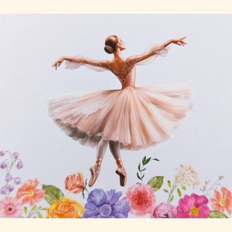 Coffre à bijoux musical ballerine Blanc 2 - vertbaudet enfant 