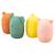 Jouets bain silicone animaux ludi'eau Orange 1 - vertbaudet enfant 