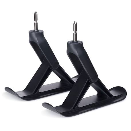 Skis pour poussette pour terrain enneigé ou sable Noir 1 - vertbaudet enfant 