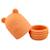 Jouets bain silicone animaux ludi'eau Orange 2 - vertbaudet enfant 