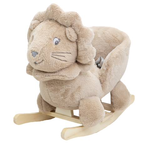 Lion à bascule pour bébé Beige 2 - vertbaudet enfant 